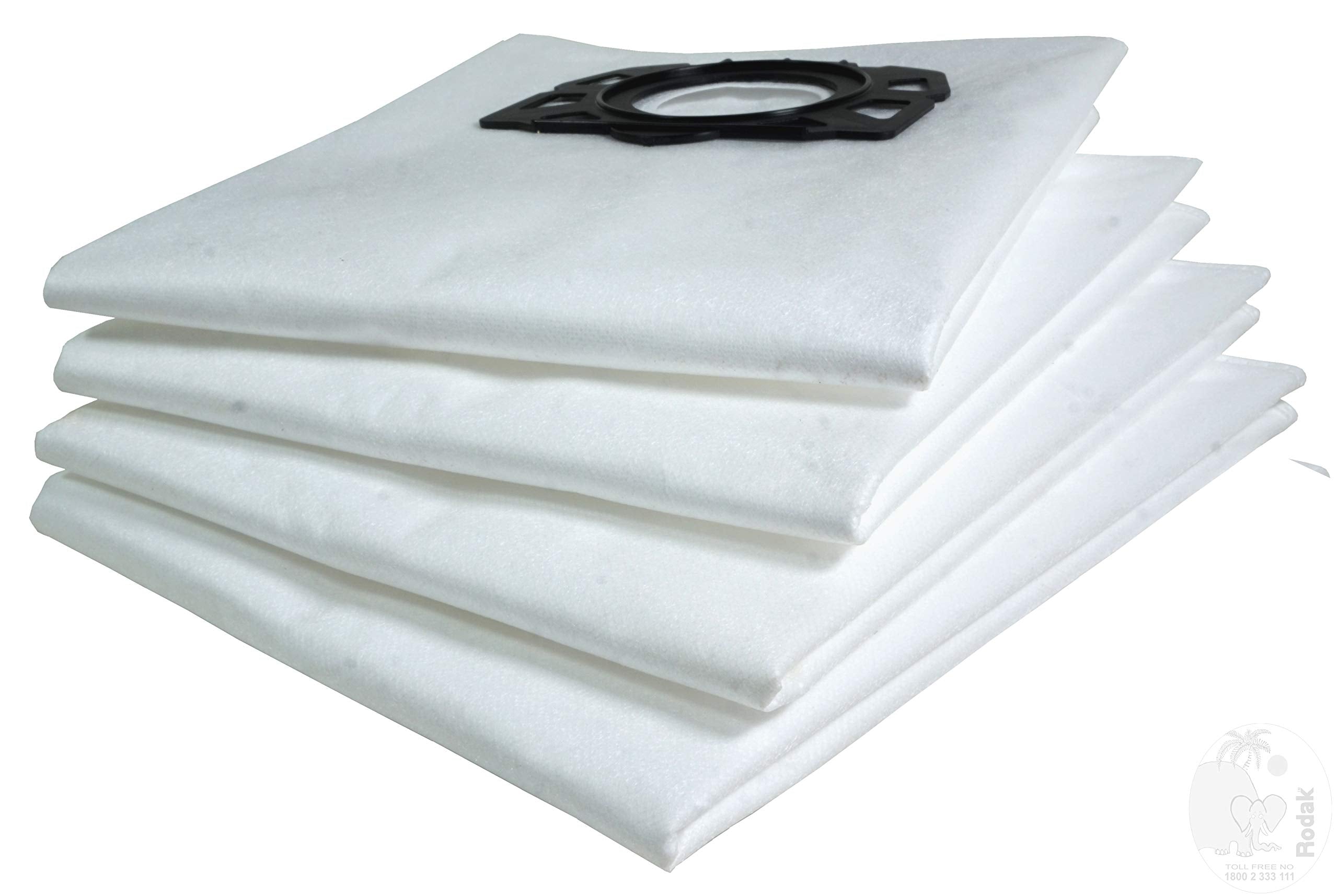 Fleece Dust Bags Set Of 4 - for Karchre Vacuum Cleaner WD4, WD5, WD6