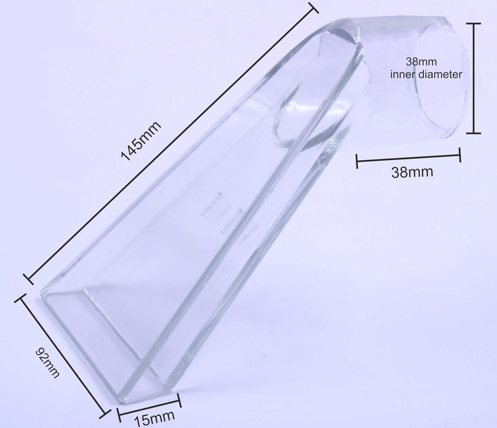 Transparent Mattress and Upholstery Nozzle for Wet and Dry Vacuum Cleaning (38 mm.)