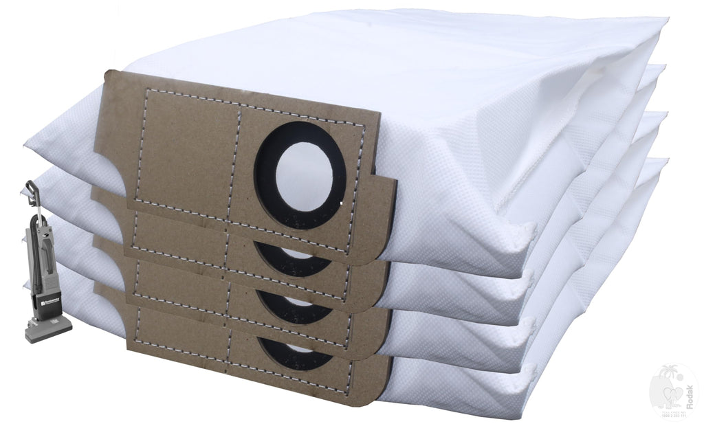 Set of 4 Fleece Filters Compatible with Charnock BT 450, Tear Resistant, 3-Layer Dust Bags Provides an Advanced Filtration on Micro-Level Compared to 2 Ply Paper Filters