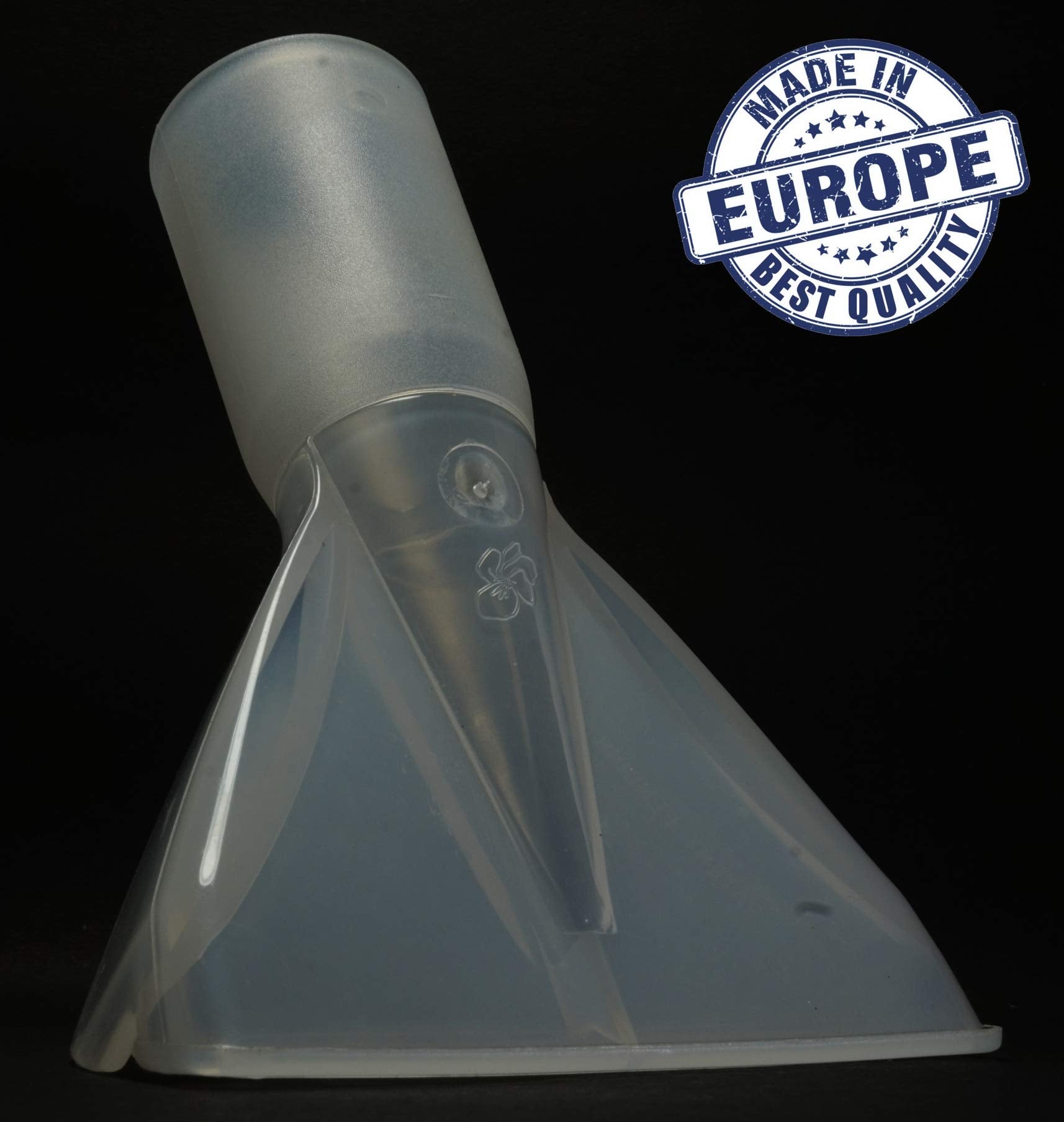 Combo Accessory Includes 1 Round Furniture Brush,1 Upholstery Nozzle, 1 Crevice Tool and 1 Transparent Washing Nozzle Designed and Manufactured in Italy, 35 mm