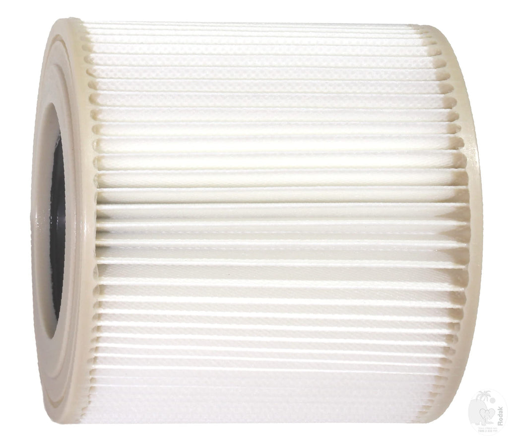 Karcher WD3 Cartridge Filter Locking Knob Included Long Lasting and Washable (White)