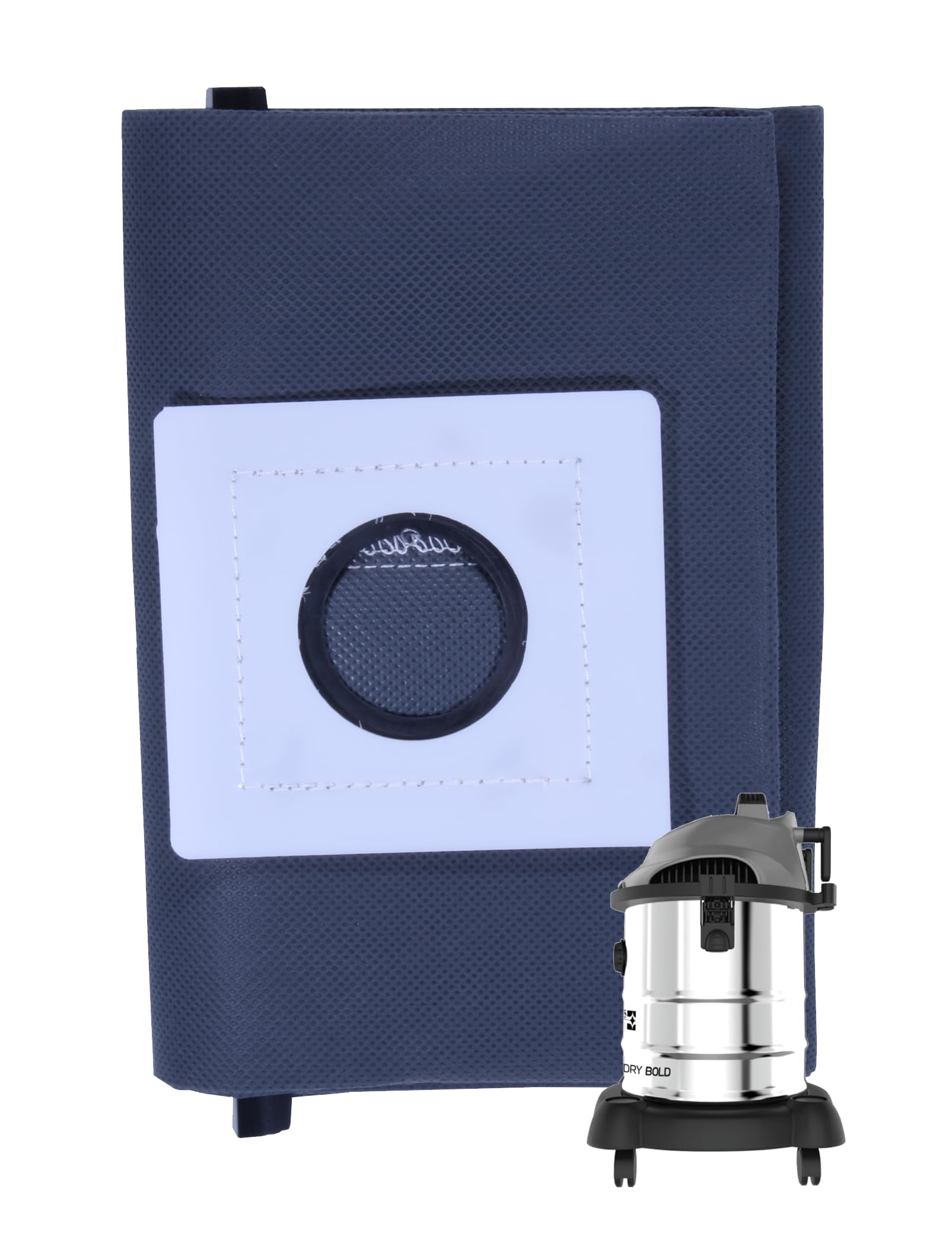 Replacement Filter Washable and Reusable Vacuum Cleaner Dust Bag, Compatible with Eurka Models Ultimo and Bold, 20 L, 1400 W