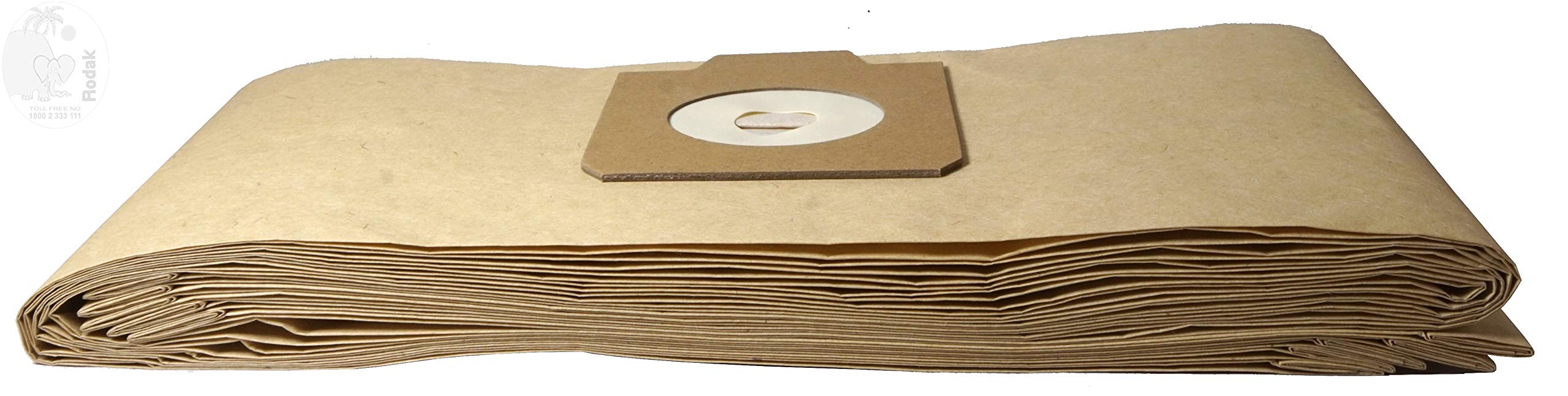 5 Premium Replacement Paper Dust Bags, Compatible with Nlfisk, Made Of Double Ply Filter, Tear Resistance. Imported