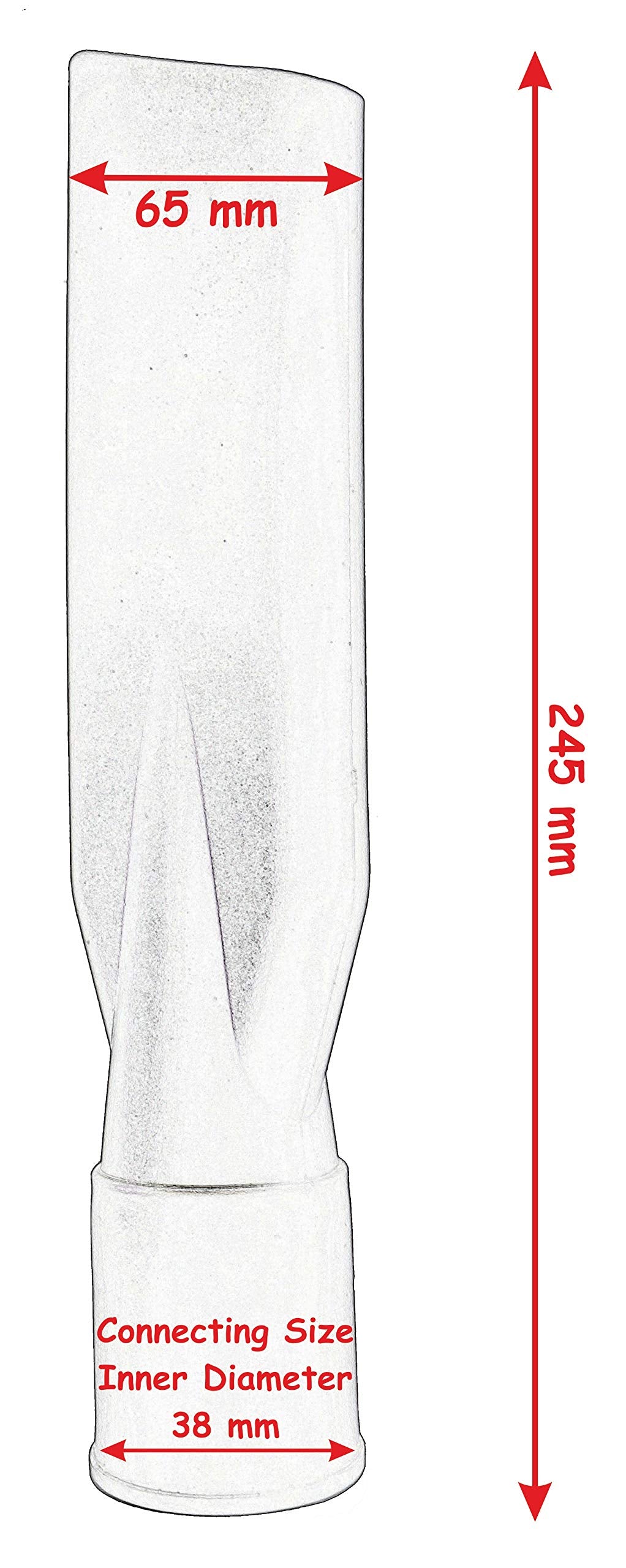Crevice Nozzle for Professional Use, 38 mm