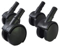Revolving Wheels for  Vacuum Cleaners, Set of 4, EU Import