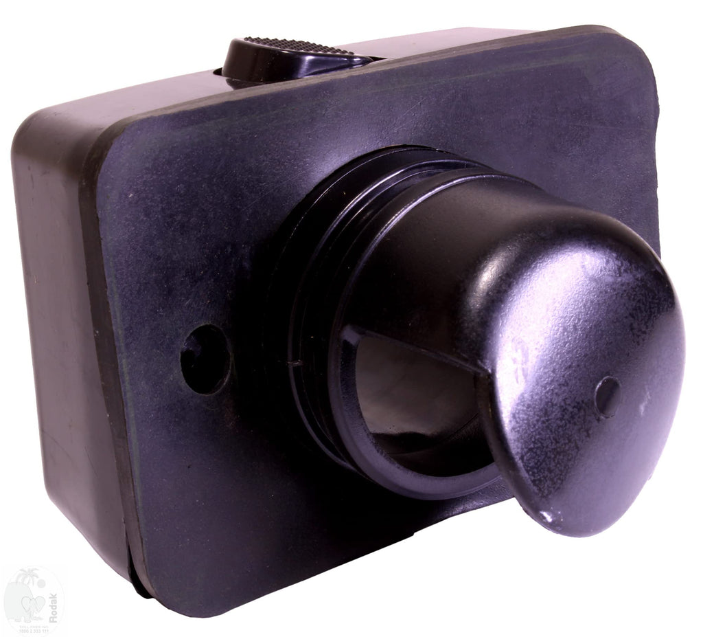 Connector to Tank for Industrial Vacuum Cleaners compatible with 32 or 38 mm Flexible Hoses