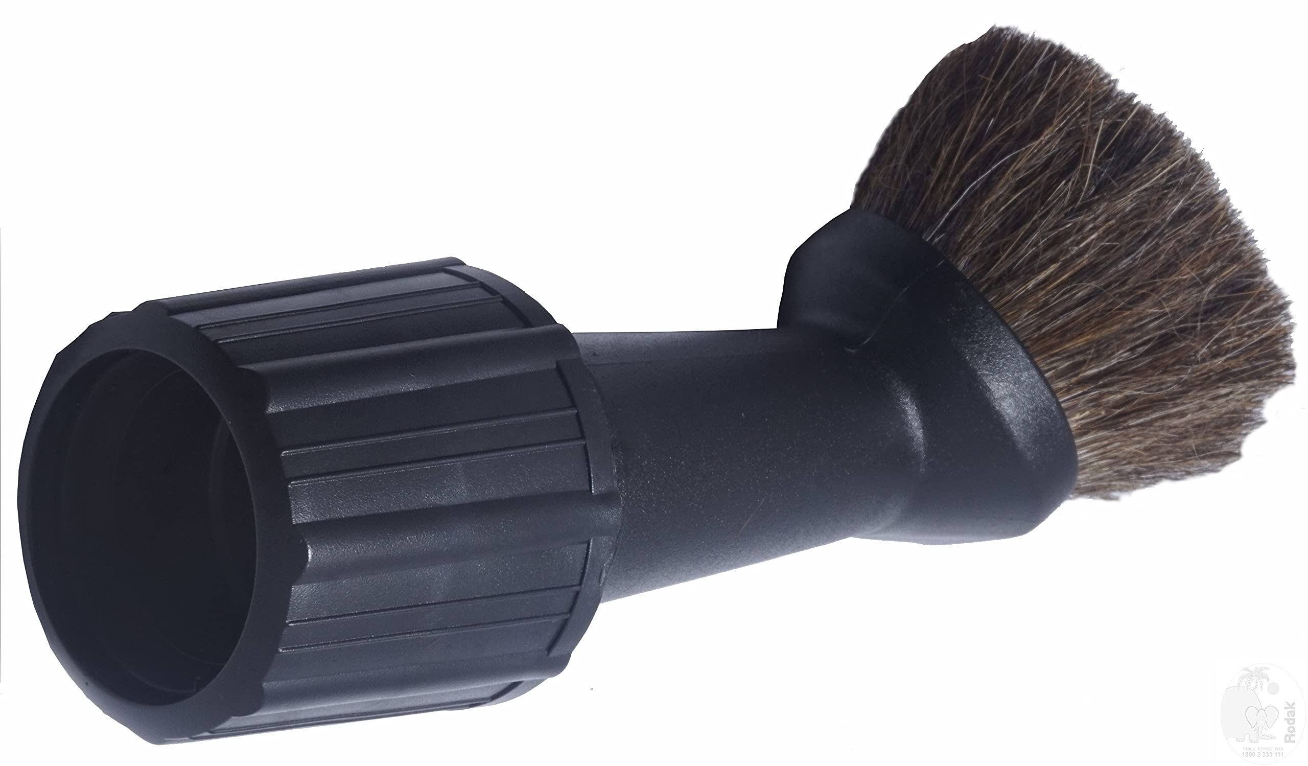 Horse Hair Brush with Integrated Adapter, 32 to 38 mm Connecting Size