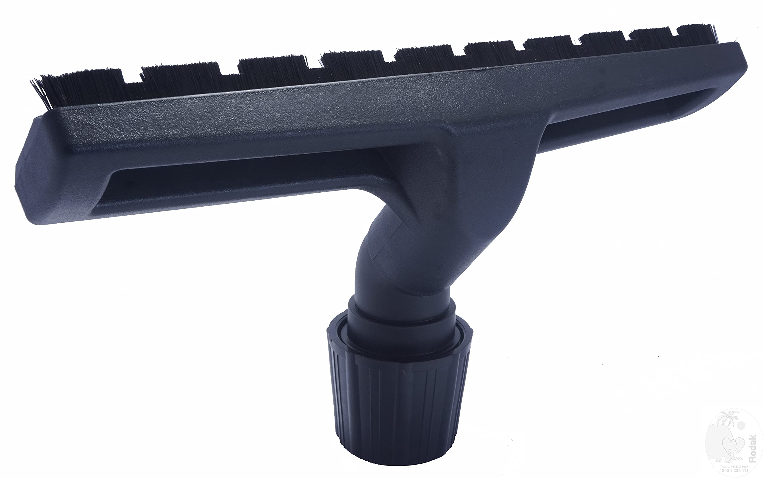 Floor Brush, Universal Connecting Size Between 30 to 38 mm, for Indoor and Outdoor, Suitable for Wooden, Stone and Tile Flooring, 30 CM Width, Sliding On 2 Wheels