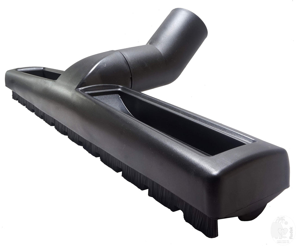 Professional Brush, 38 mm Connecting Size, for Dry Cleaning, Suitable for Hard Floors. 360 mm Width, Sliding On 2 Wheels, Imported