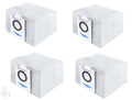 Activated Carbon Dust Bags Compatible with Yeedi Vac 2 Pro/Vac/Vac Max/Vac Station Robotic Vacuum Cleaners. (4 pcs)