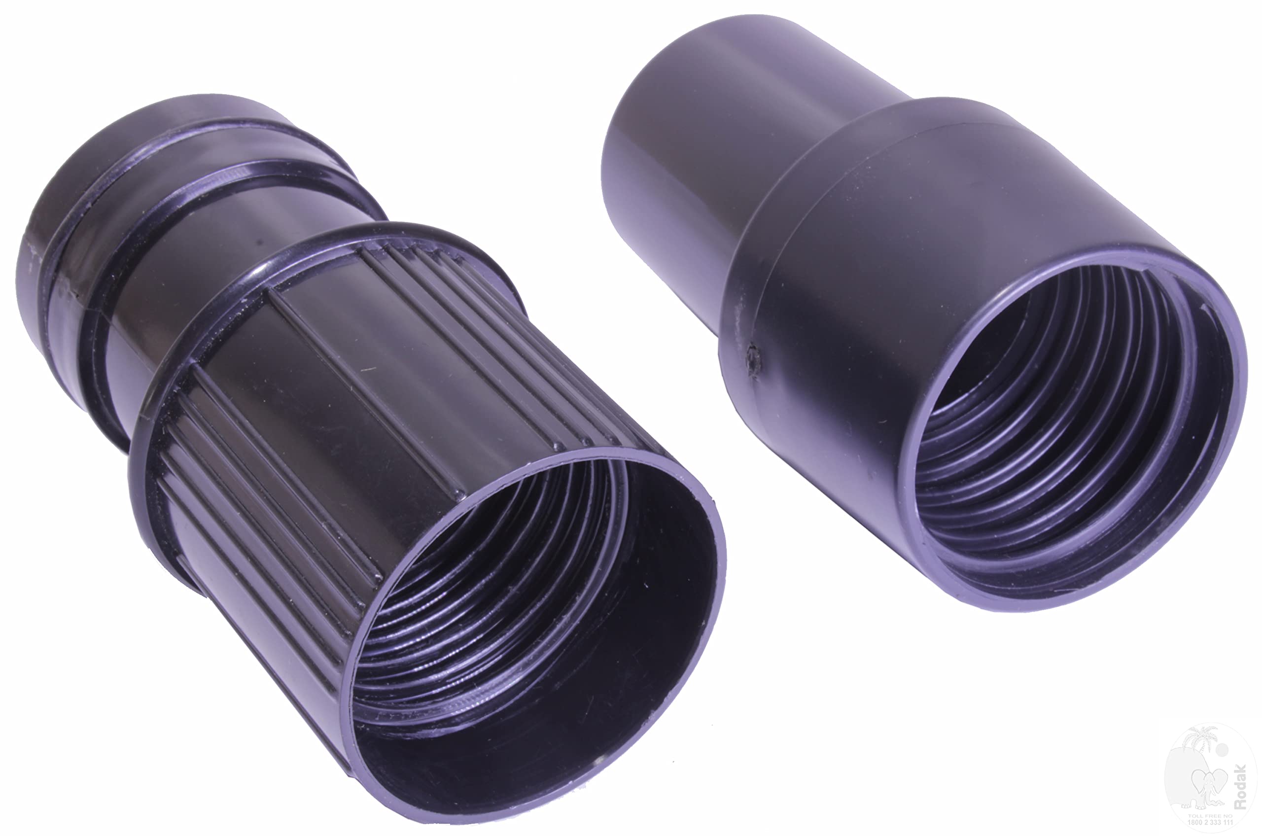 Flexible Hose For Industrial Vacuum Cleaners Compatible With 44 mm Accessories (3 M),Black