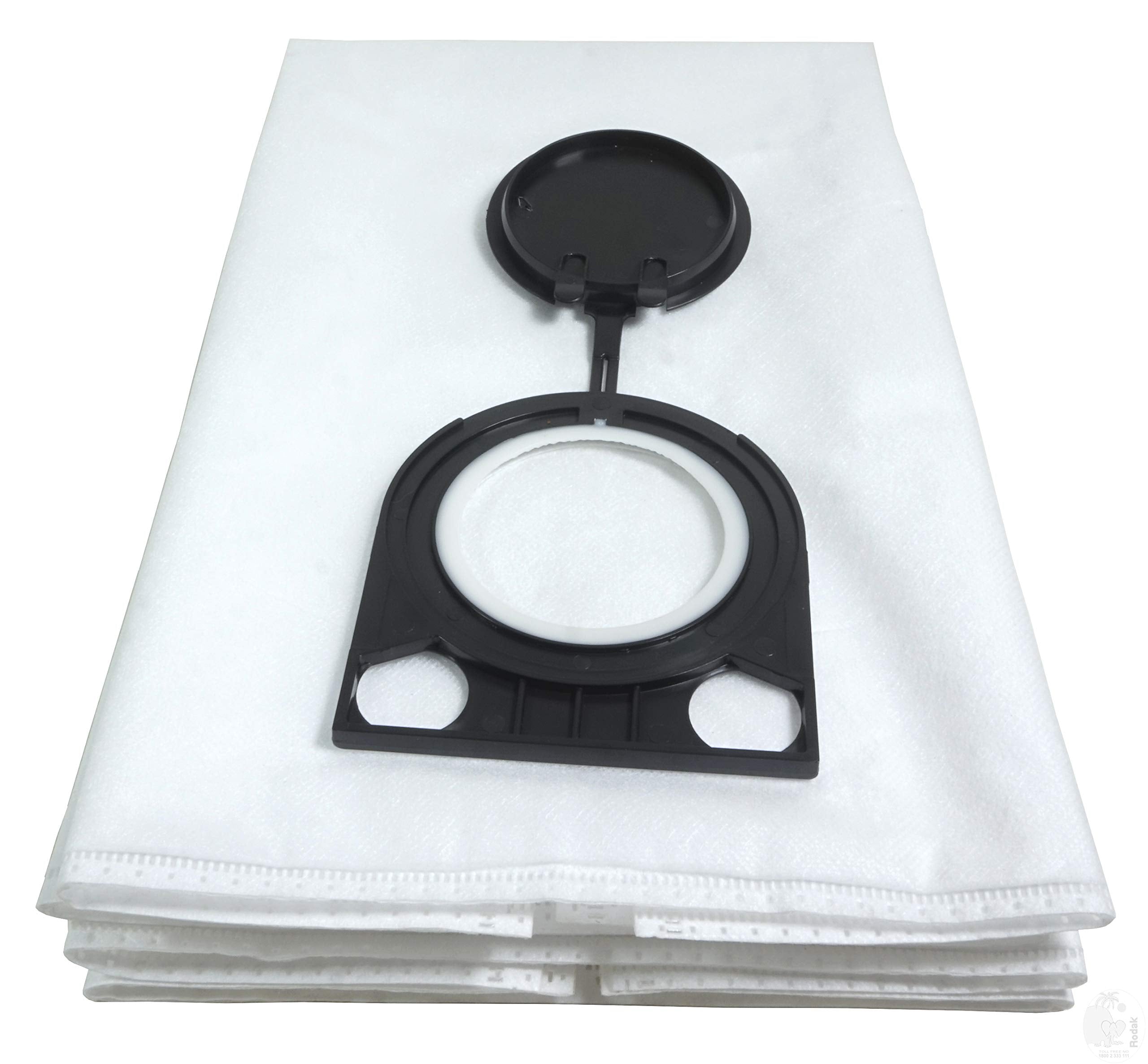 Fleece Filter Bag Set Of 2, Compatible With Bosch Gas 12, 15, 25, 35 and 55 Professional, Tear Resistant