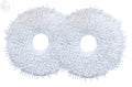 Set of 2 Mop Pads Replacement for Ecoveacs IROBOTs T20, T20 PRO, T20 MAX, T20 MAX Plus, T20 PRO MAX Vacuum Cleaners.