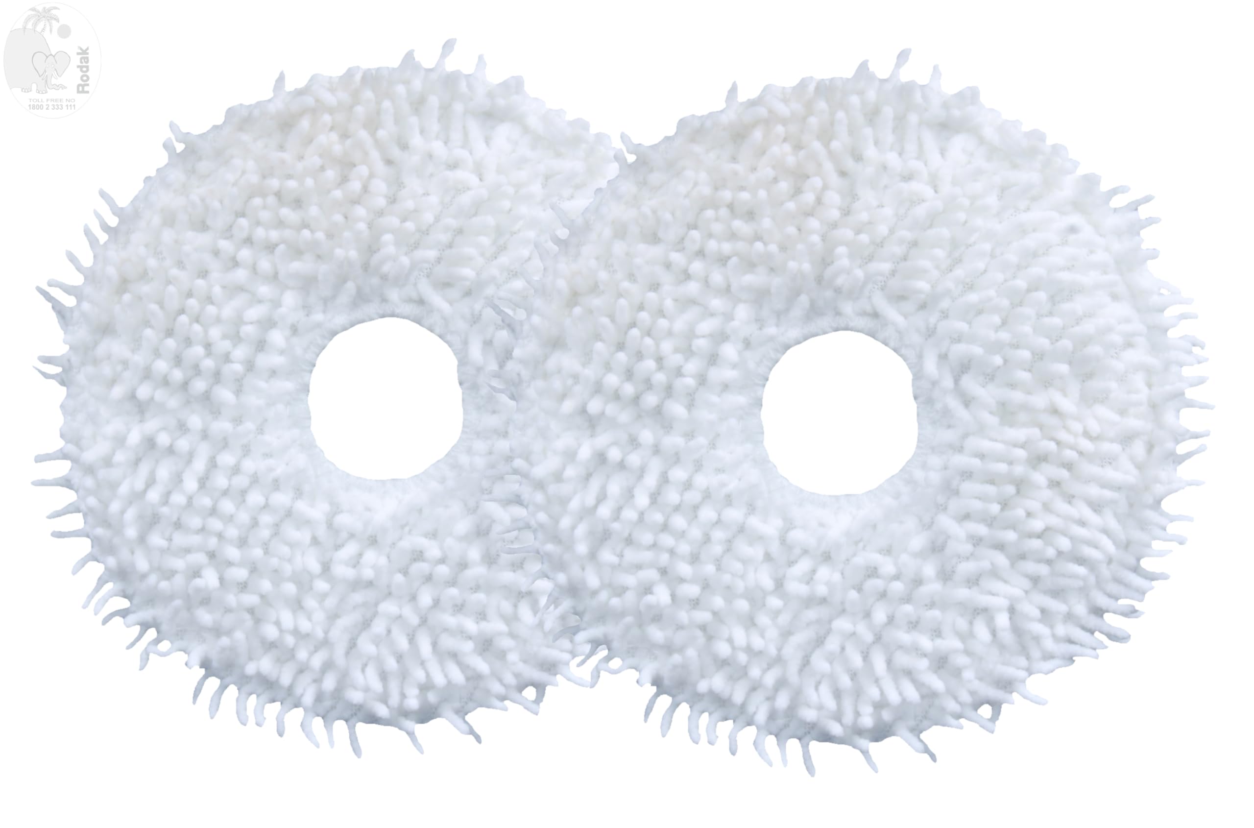 Set of 2 Mop Pads Replacement for Ecoveacs IROBOTs T20, T20 PRO, T20 MAX, T20 MAX Plus, T20 PRO MAX Vacuum Cleaners.