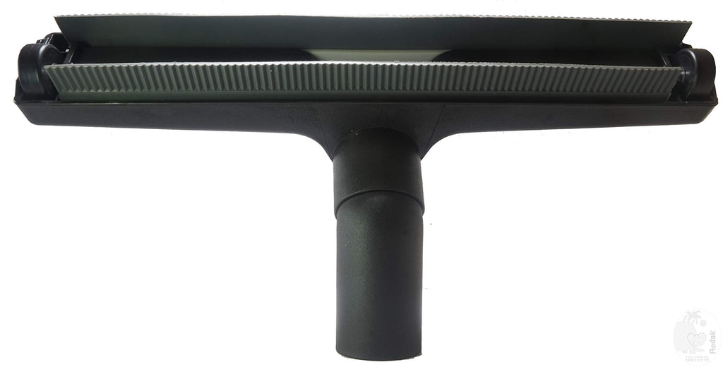 Brush for Wet Floor Cleaning, Compatible with Karcher, Bosch, Philipps, Miele, for Indoor and Outdoor, Suitable for Wooden-, Stone- and Tile Flooring, Sliding on 2 Wheels, Imported, 35 mm