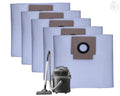 Dust Bags Compatible with Eletrolux Flexio Power Wet and Dry, Tear Resistant, 3-Ply Dust Bags Provides an Advanced Filtration on Micro-Level Compared to 2 Ply Paper Filters (5)