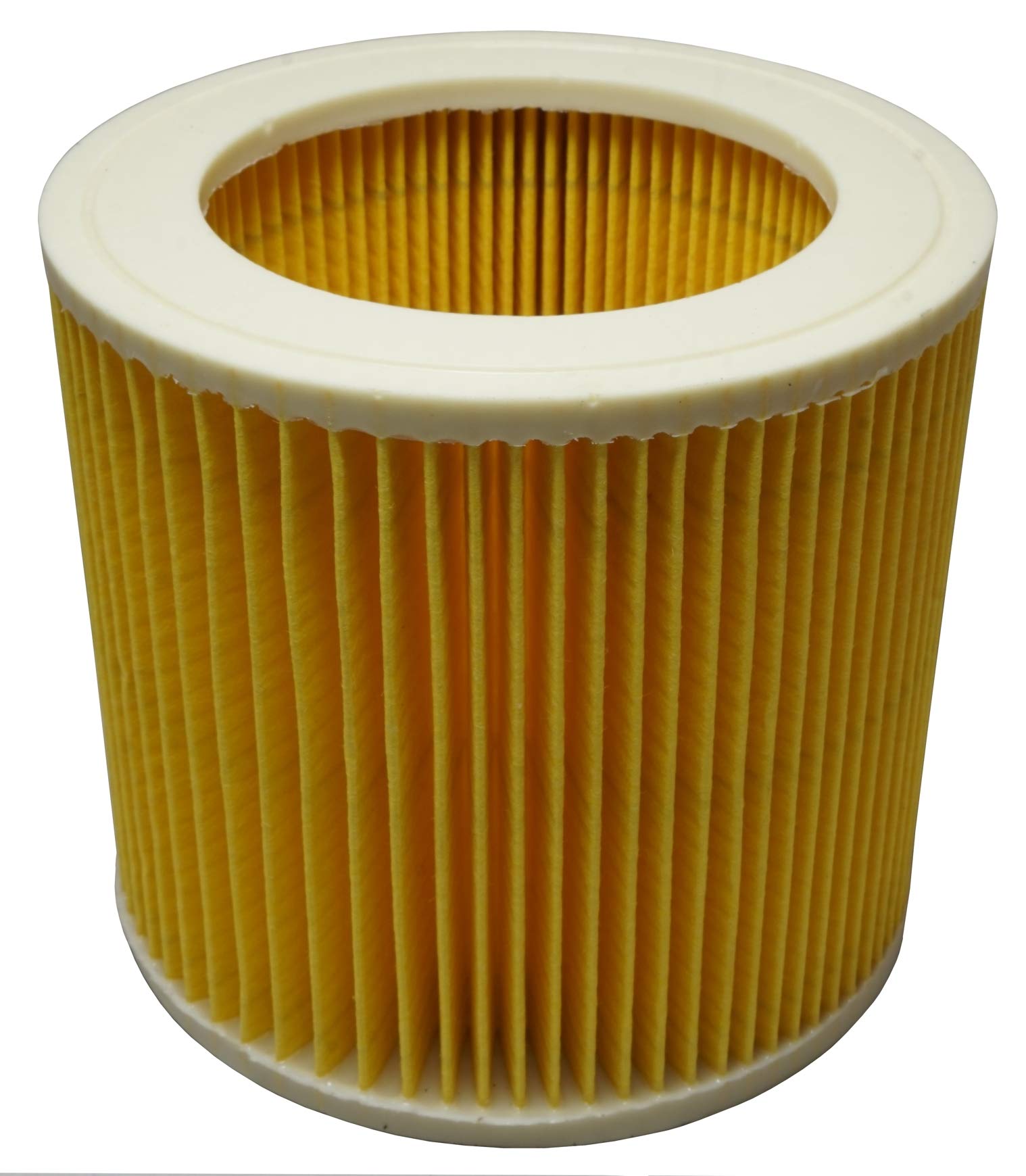 Cartridge Filter, Locking Knob Included, Compatible with Karcher Vacuum Cleaner WD3, MV3, WD 3.200 and A 2504