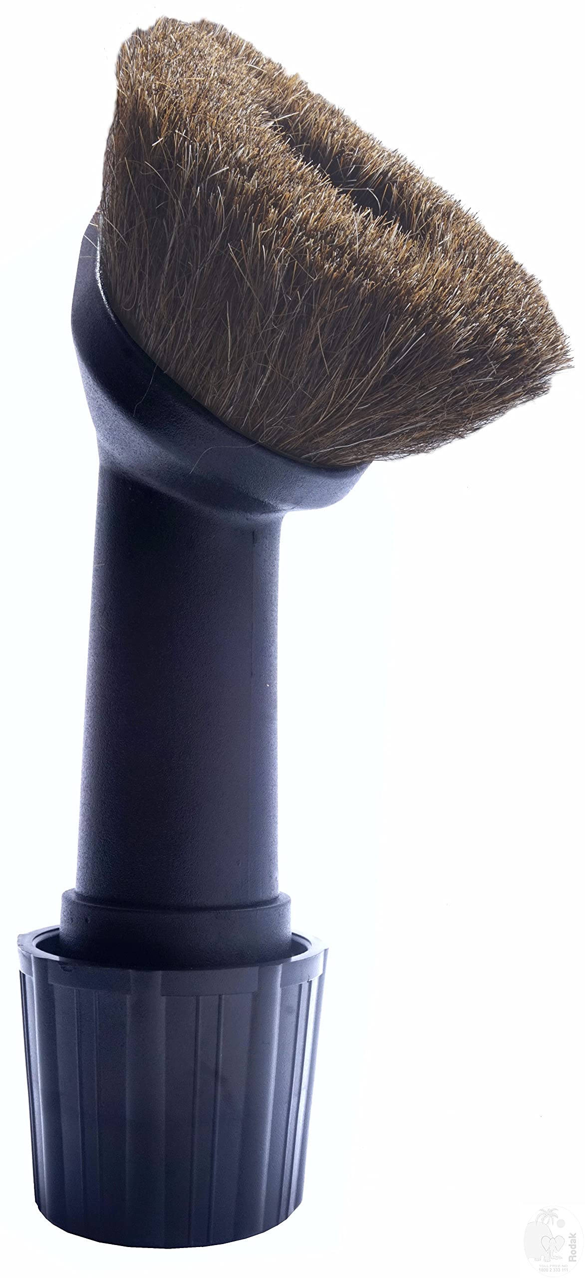 Horse Hair Brush with Integrated Adapter, 32 to 38 mm Connecting Size