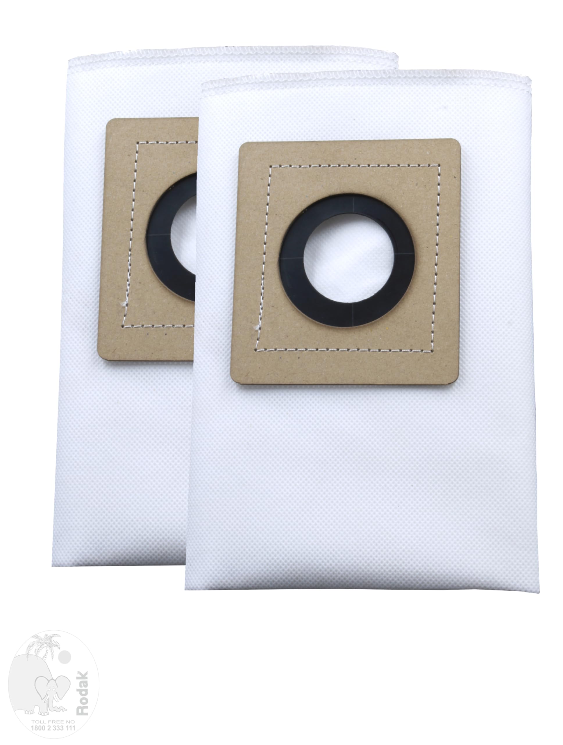 Set of 2 Dust Bags Compatible with Euroclean Bold, Tear Resistant, 3-Ply Dust Bags Provides an Advanced Filtration on Micro-Level Compared to 2 Ply Paper Filters