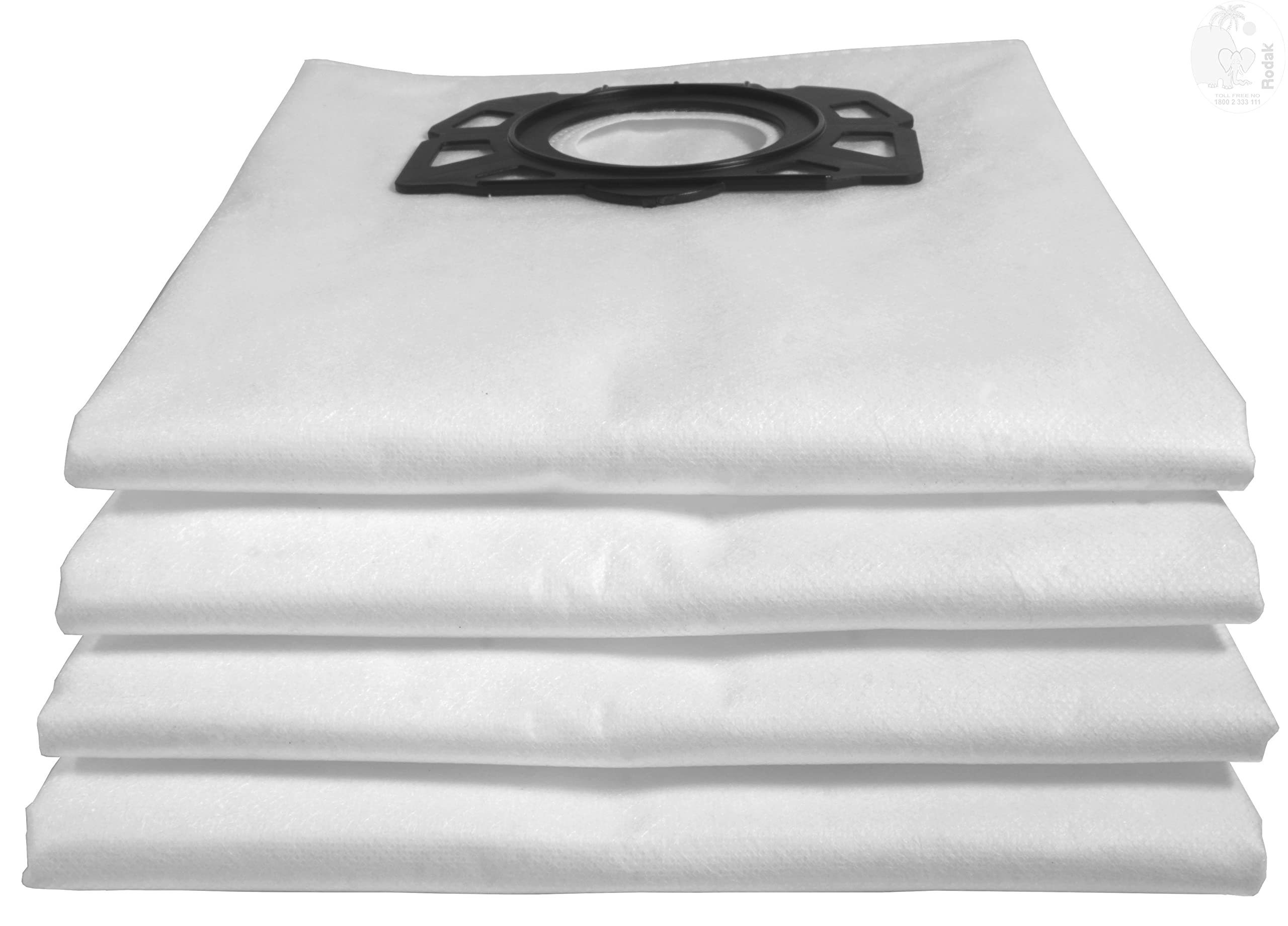 Replacement Filter for KÄRCHER WD3, Fleece Dust Bags Set Of 4, Bigger in Dust Collecting Size Means Longer Use For Each Bag Than The Usual Bags Available In The Market, Tear Resistant
