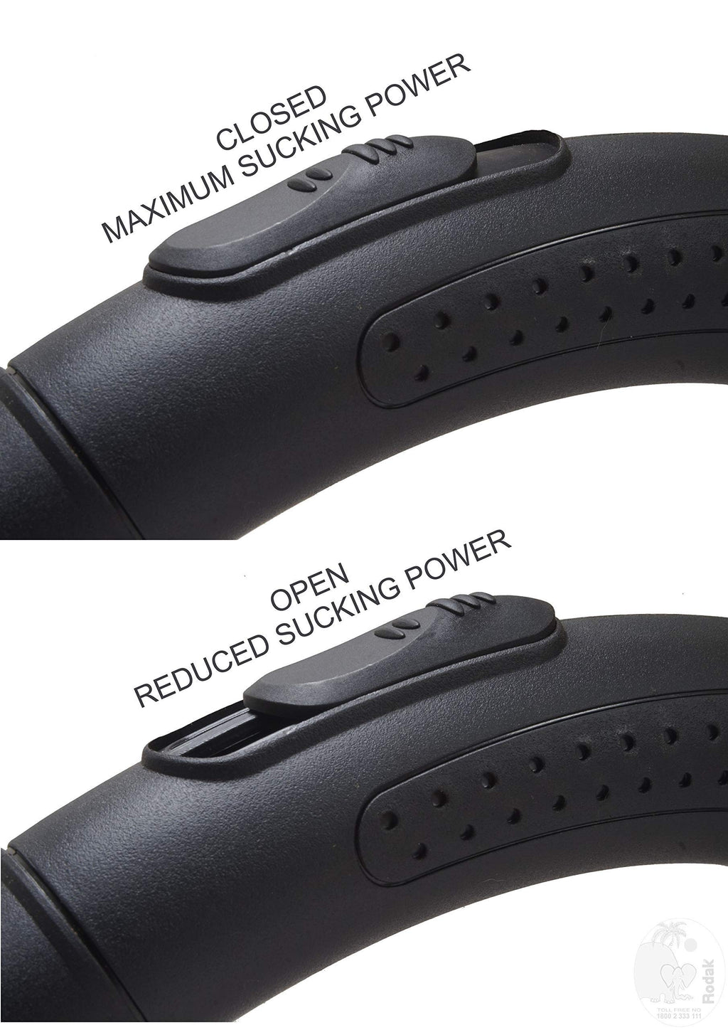 Handle for 32 mm and 35 mm Hose Compatible with 35 mm Accessories, Imported