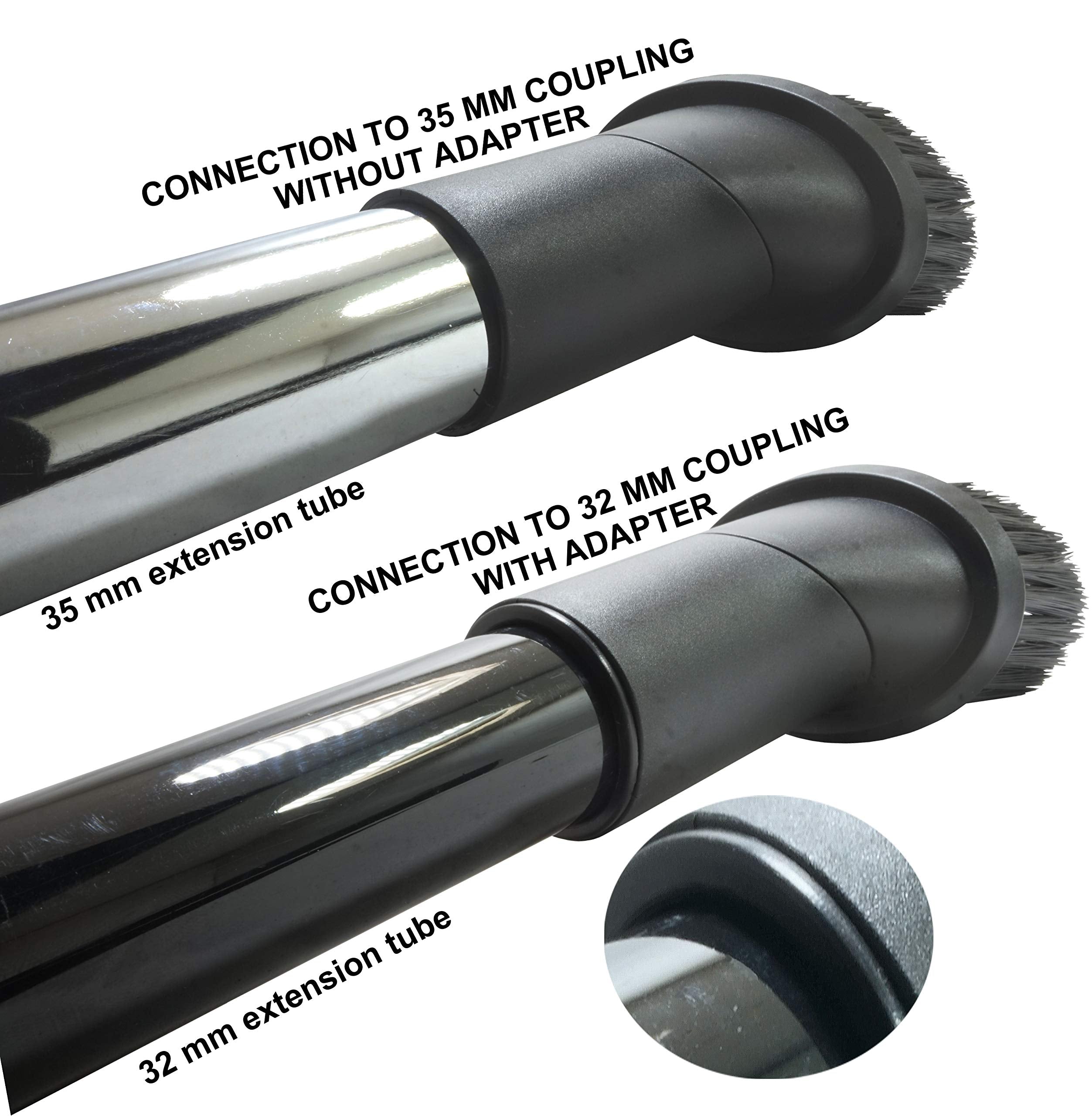 2 Adapter Kit, 32 mm Accessories to 35 mm Connecting Size and Small Adapter Turns 35 mm Accessories in to 32 mm Accessories