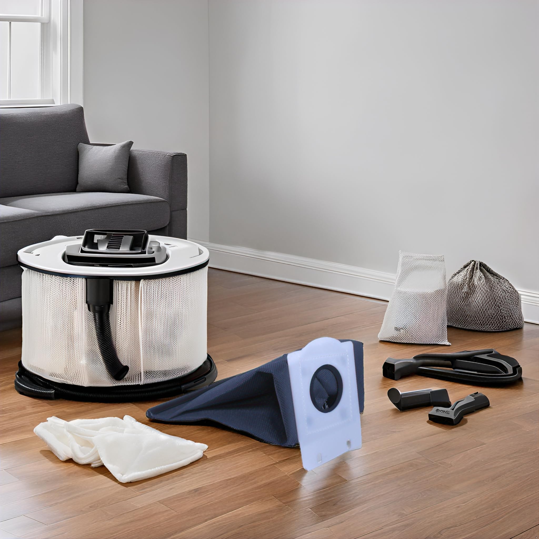 Reusable and Washable Filters Compatible with Philips PowerGo (Pack of 1)