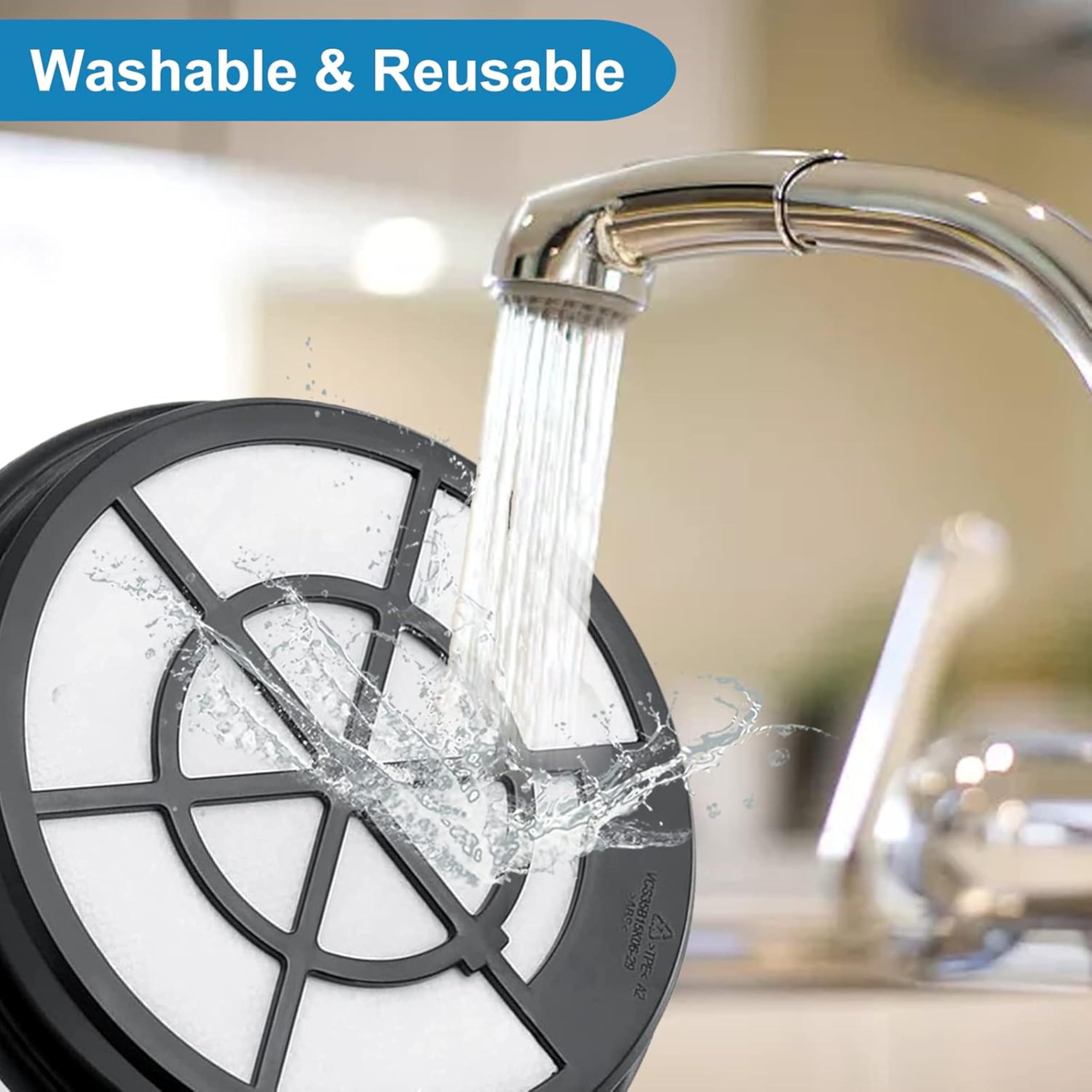 Combo Replacement Filter Compatible with Bosh bagless vacuum cleaner BGC05AAA2 / BGS05BA2GB