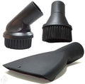 Basic Vacuum Cleaner Accessory Kit, 1 Round Brush, 1 Rotatable Brush and 1 Mattress Nozzle, 32 mm
