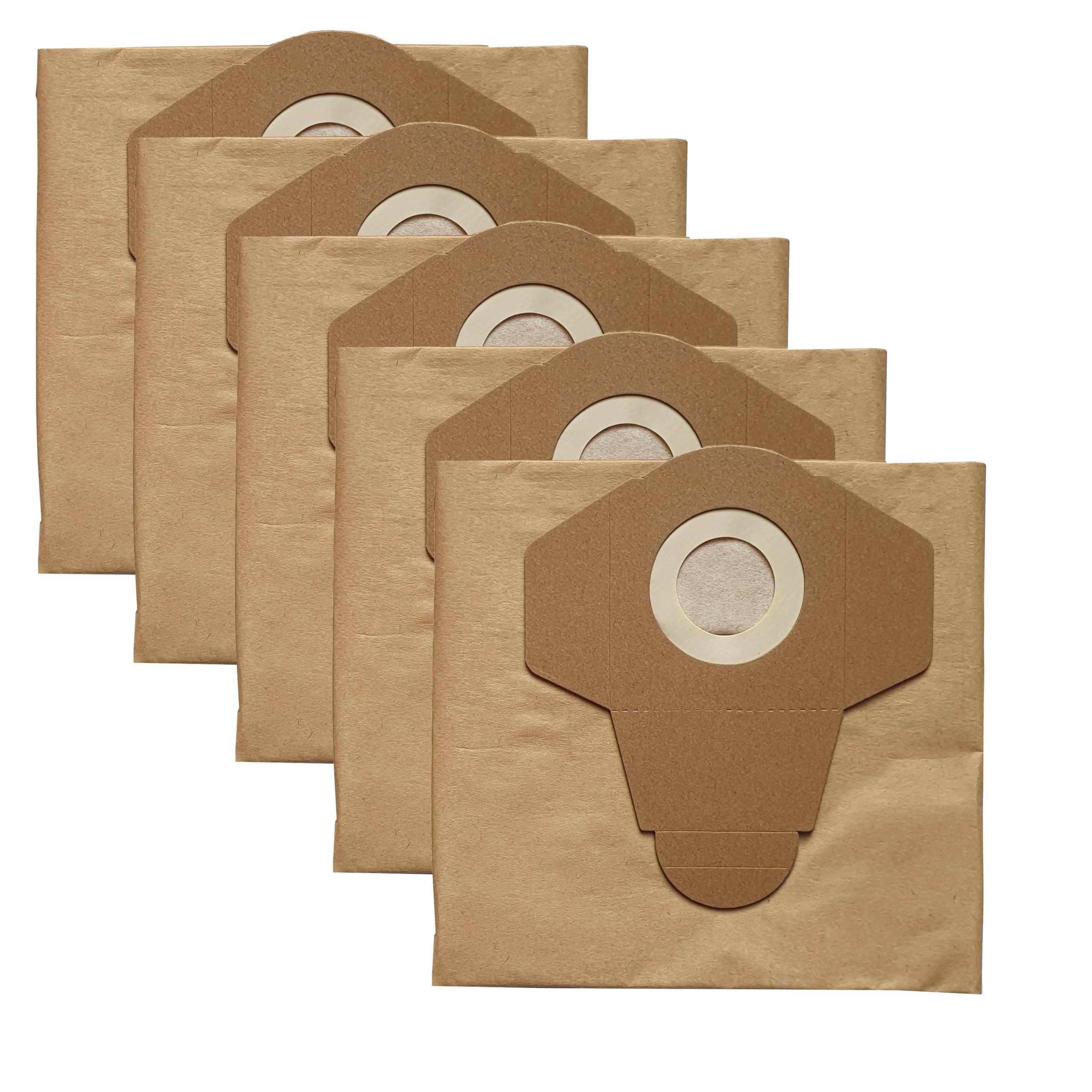 Paper Dust Bags Set of 5 - Compatible with Karcher NT 20/1 Me Classic