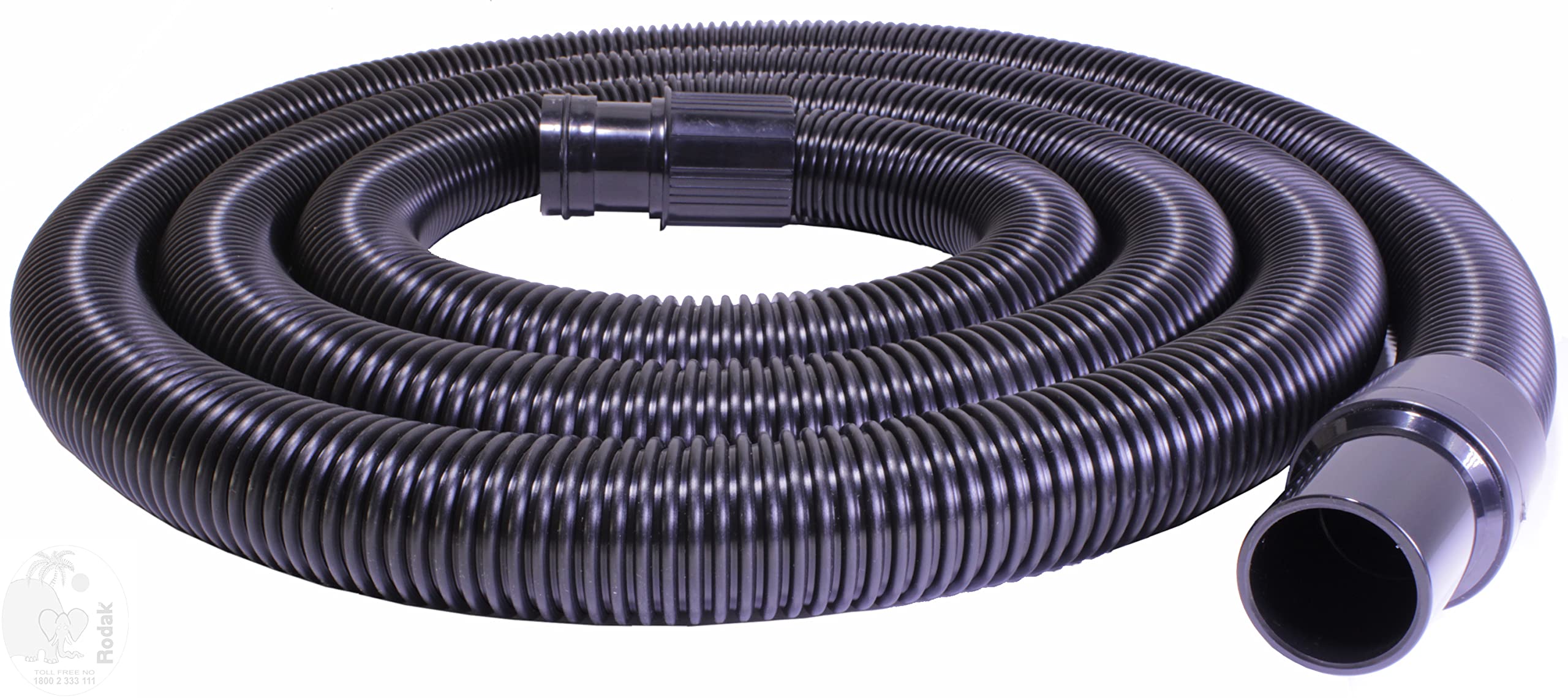 Flexible Hose For Industrial Vacuum Cleaners Compatible with 44 mm Accessories (4 m)