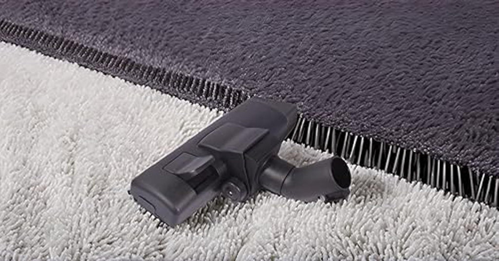 Carpet Brush, 35 mm Connecting Size, for Indoor, Suitable for Carpets, Wooden-, Stone- and Tile Flooring, Effortless Gliding on 4 Wheels