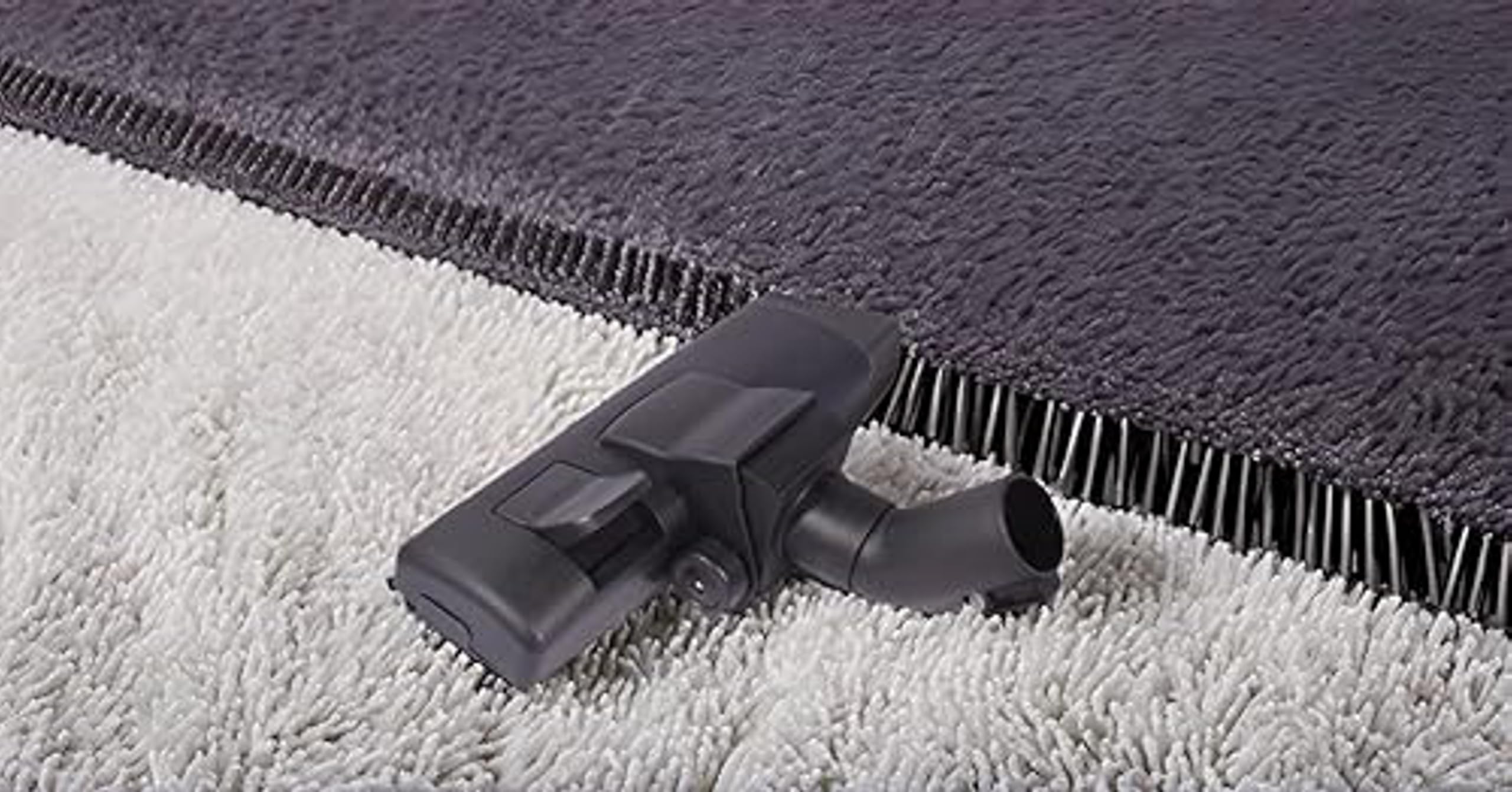 Carpet Brush, 35 mm Connecting Size, for Indoor, Suitable for Carpets, Wooden-, Stone- and Tile Flooring, Effortless Gliding on 4 Wheels