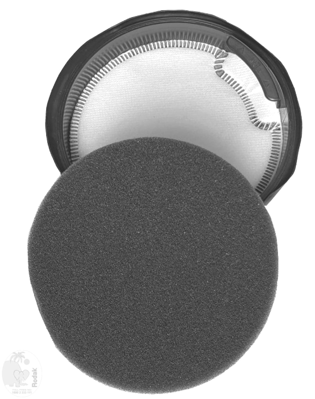 1 Replacement Filter Compatible with AmazonBasic Cylinder Bagless Vacuum Cleaner