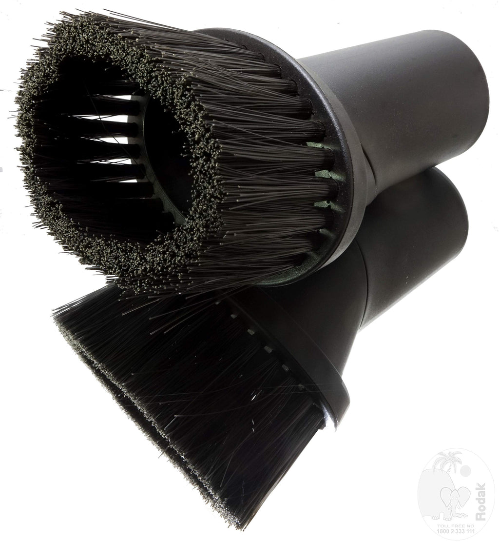 360 Degree Rotatable Vacuum Brush Round, Imported (35 mm)