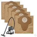 Paper Dust Bags Set of 5 - Compatible with Karcher NT 27/1