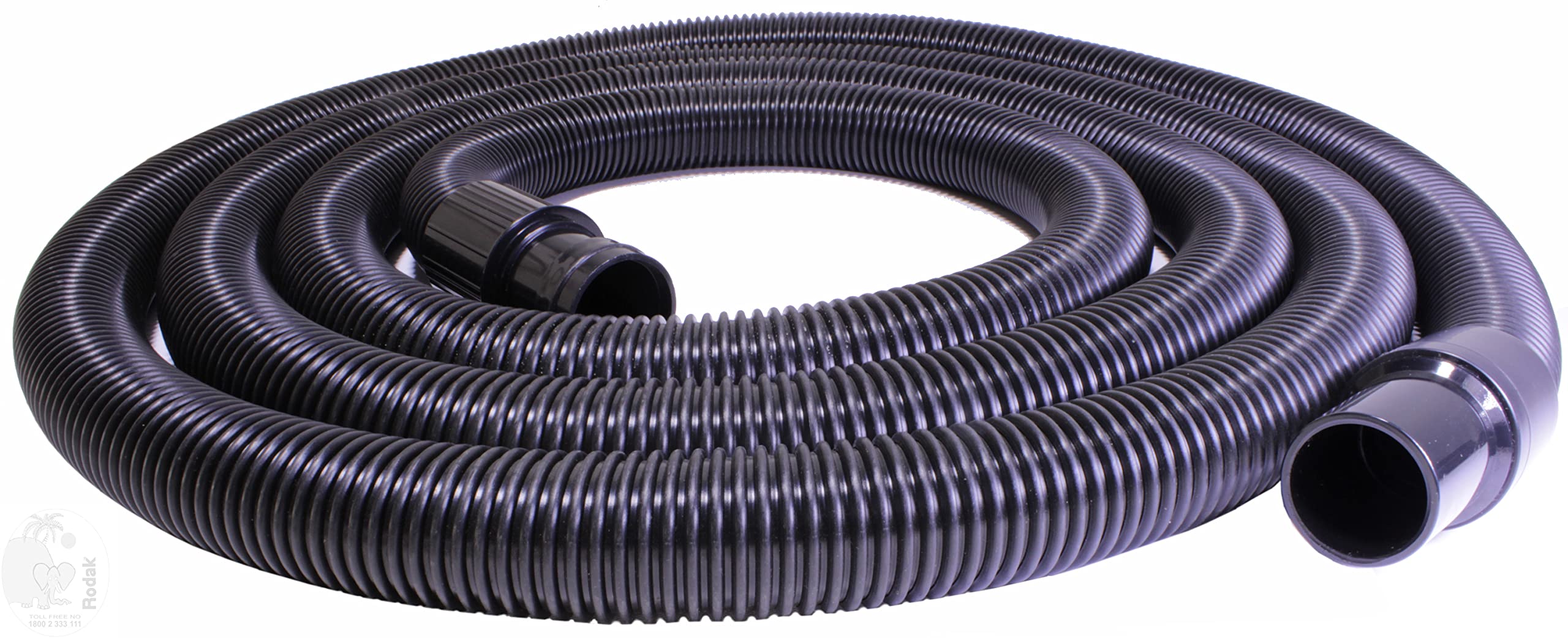 Flexible Hose For Industrial Vacuum Cleaners Compatible with 44 mm Accessories (5 m)