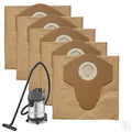 Paper Dust Bags Set of 5 - Compatible with Karcher NT 30/1 tact L