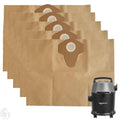 Paper Dust Bags Set of 5 - Compatible with Amazon Basic 15 L