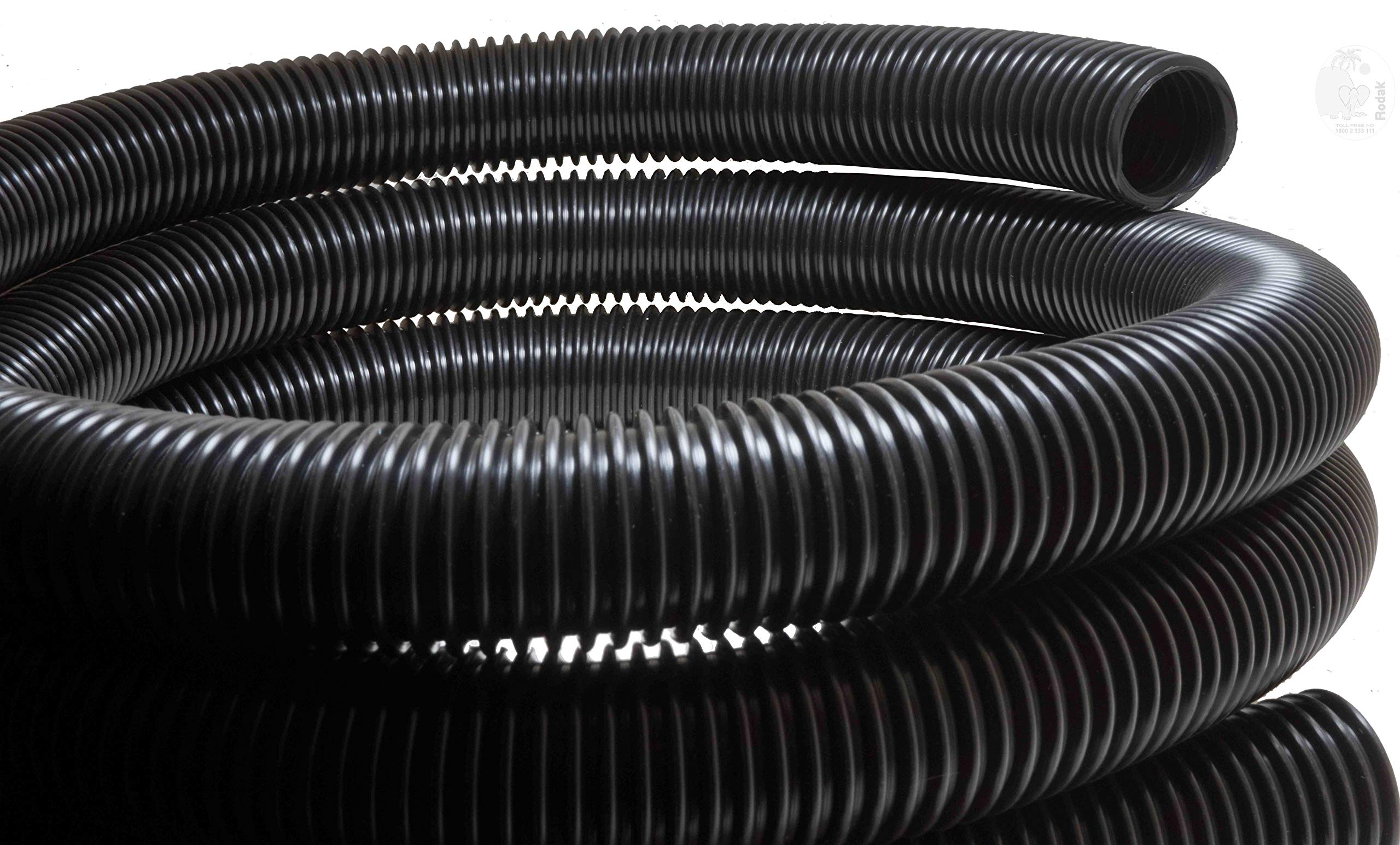 Flexible Hose For Industrial Vacuum Cleaners Compatible with 44 mm Accessories (6 m)