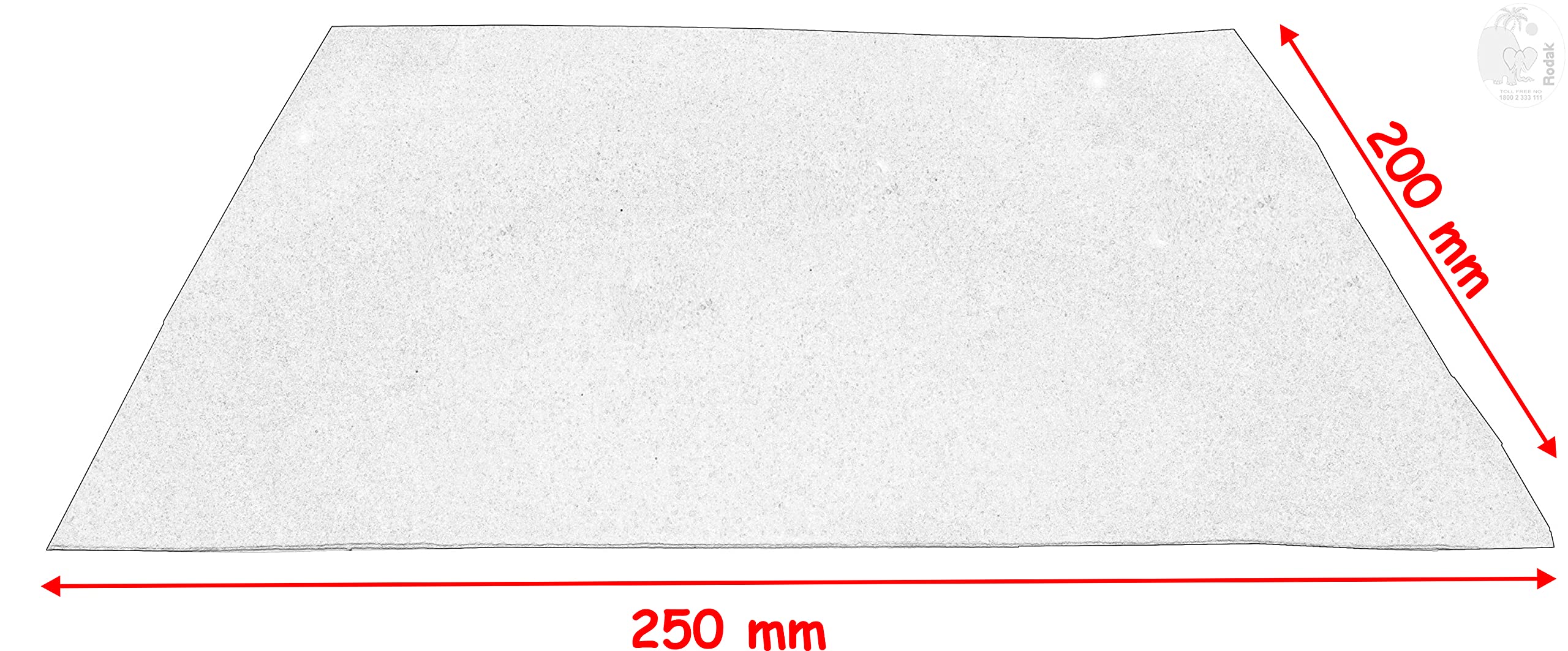 1 Foam Filter and 1 Universal Microfilter, Cut to Size for All Vacuum Cleaners Having Provision of Inlet and Outlet Filter