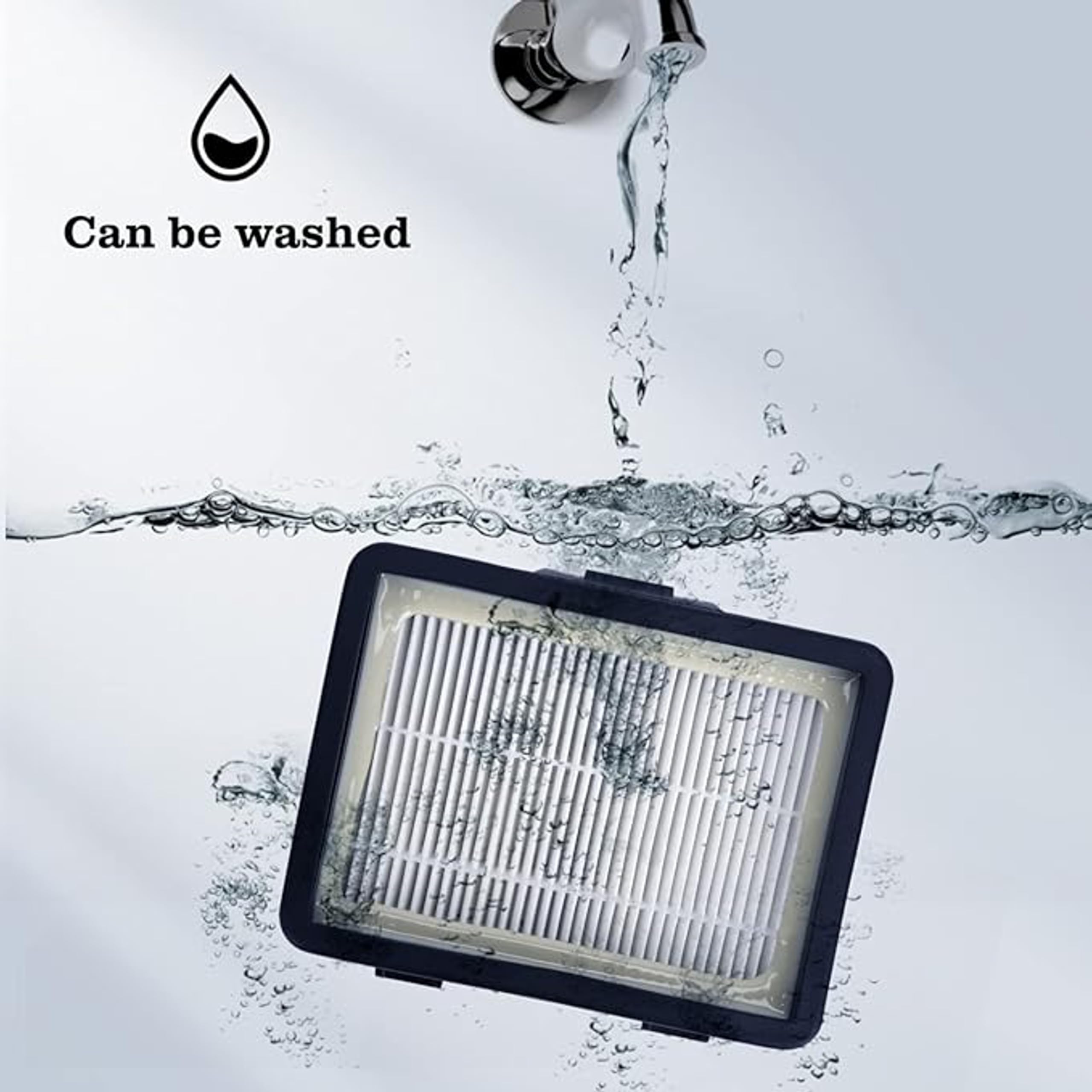 Combo Replacement Filter Compatible with Bosh bagless vacuum cleaner BGC05AAA2 / BGS05BA2GB