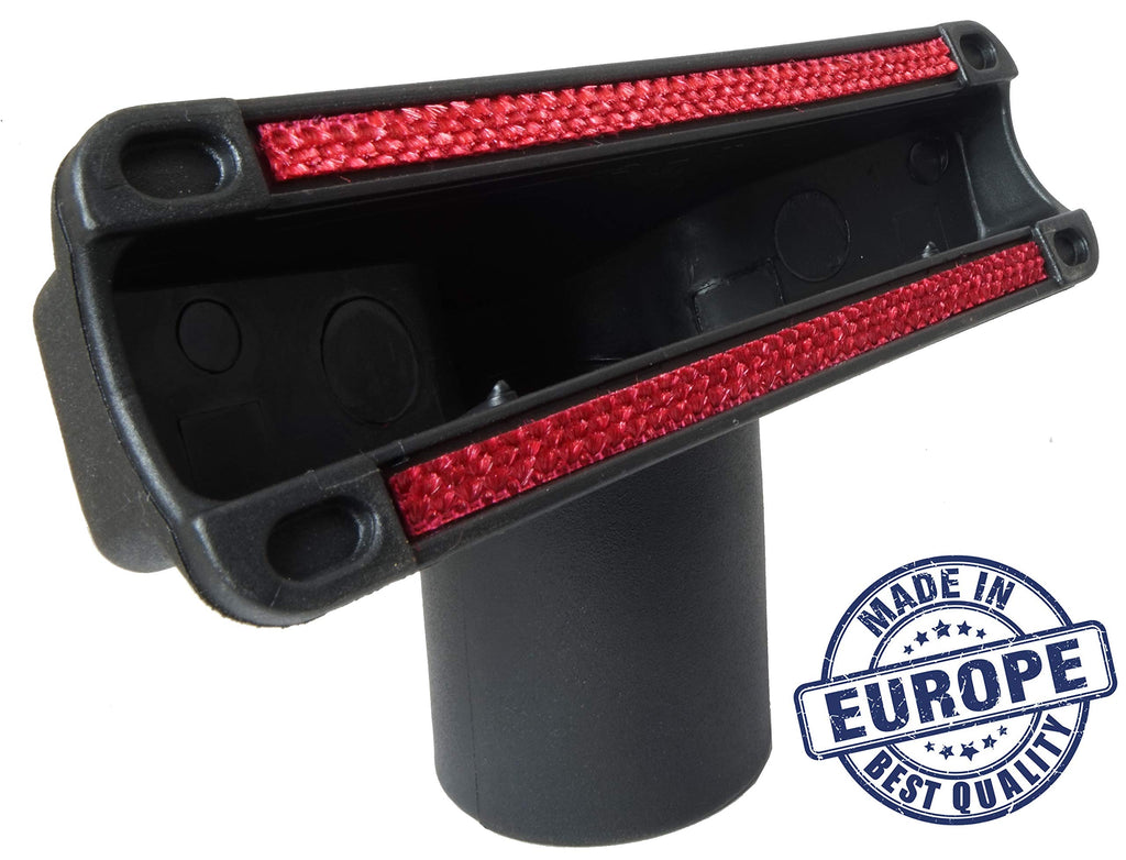 Combo Accessory Includes 1 Round Furniture Brush,1 Upholstery Nozzle, 1 Crevice Tool and 1 Transparent Washing Nozzle Designed and Manufactured in Italy, 35 mm