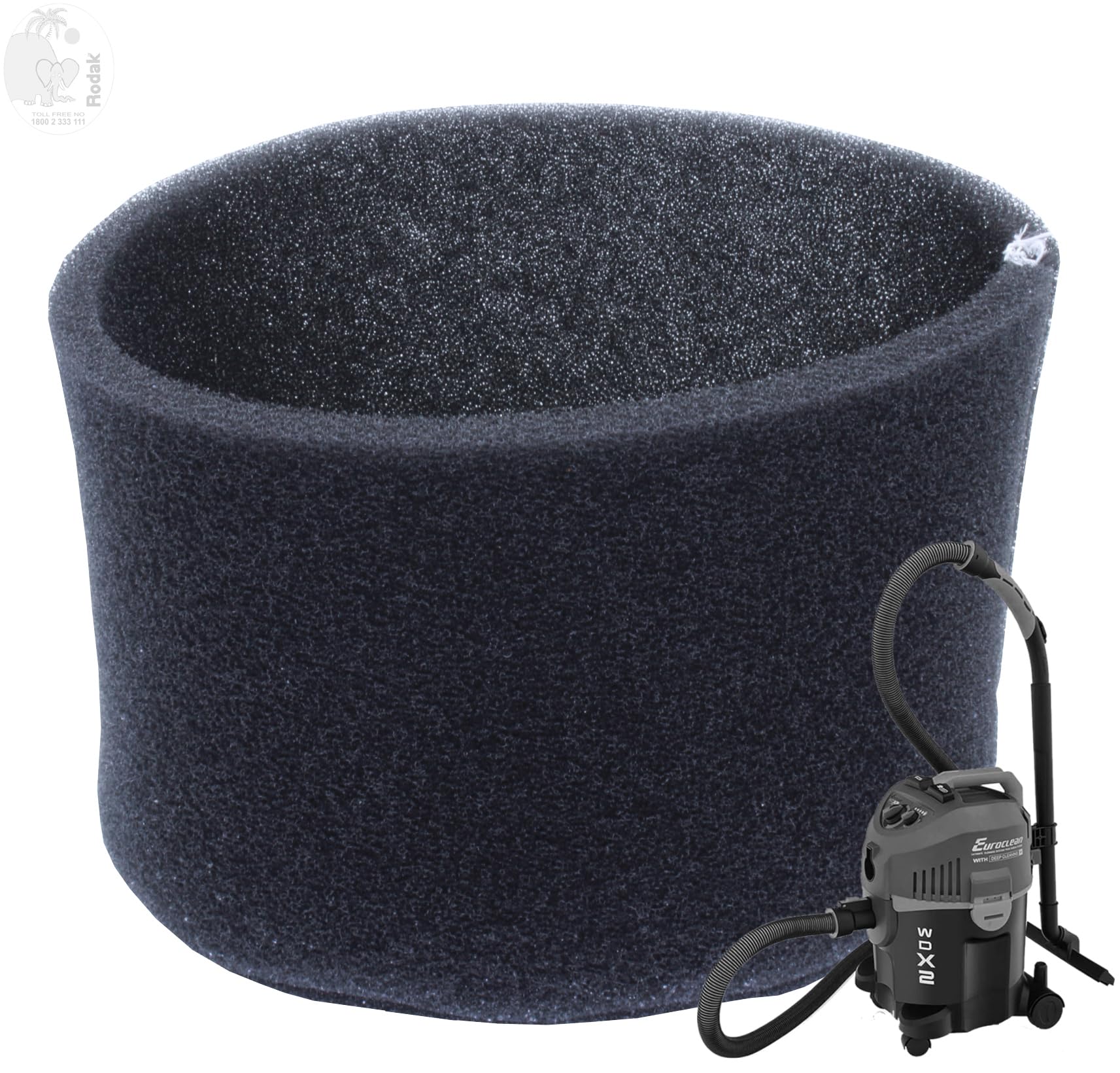 Foam Filter Compatible with Euroclean DX Vacuum Cleaner