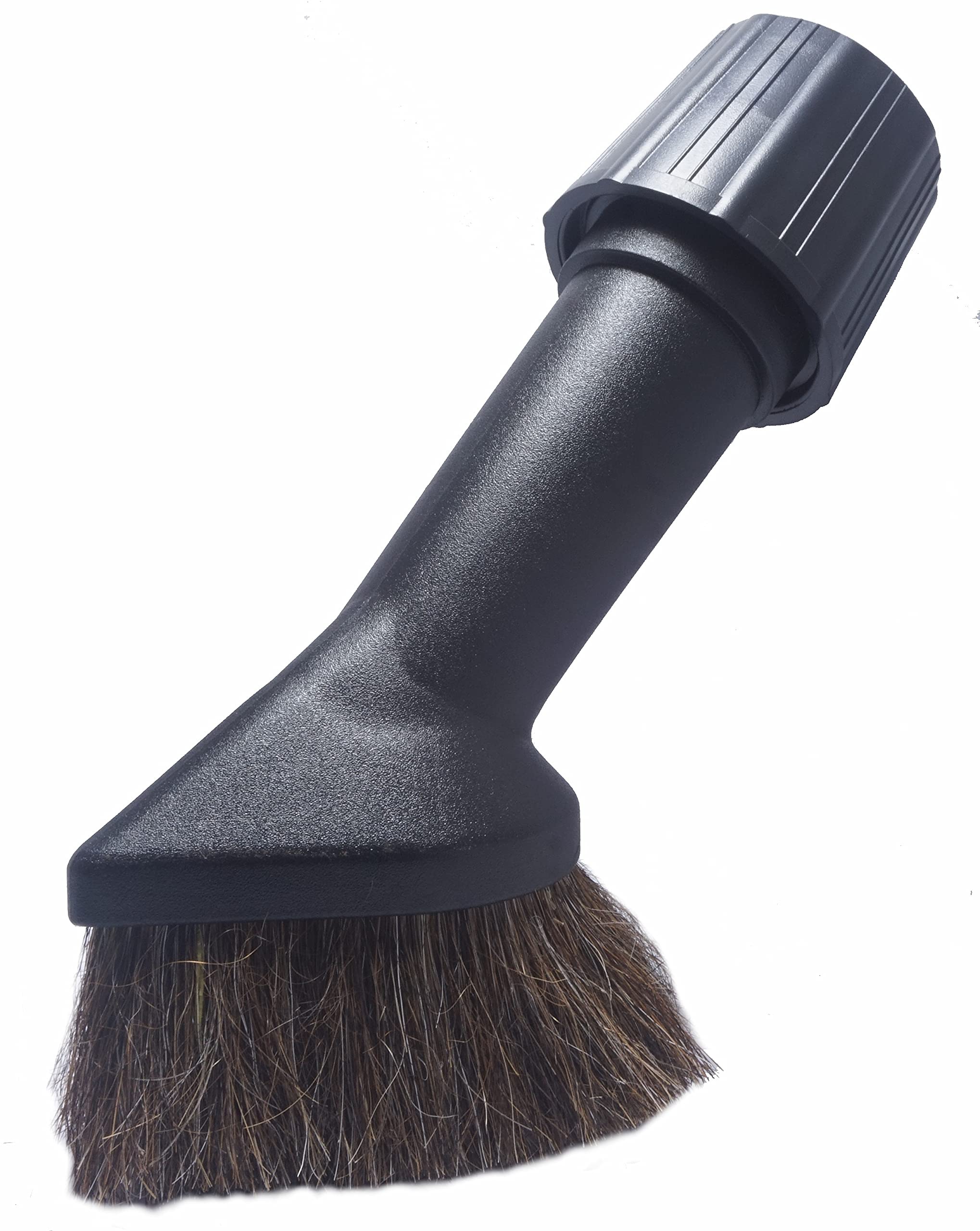 Horse Hair Brush with Integrated Adapter, 32 to 38 mm Connecting Size
