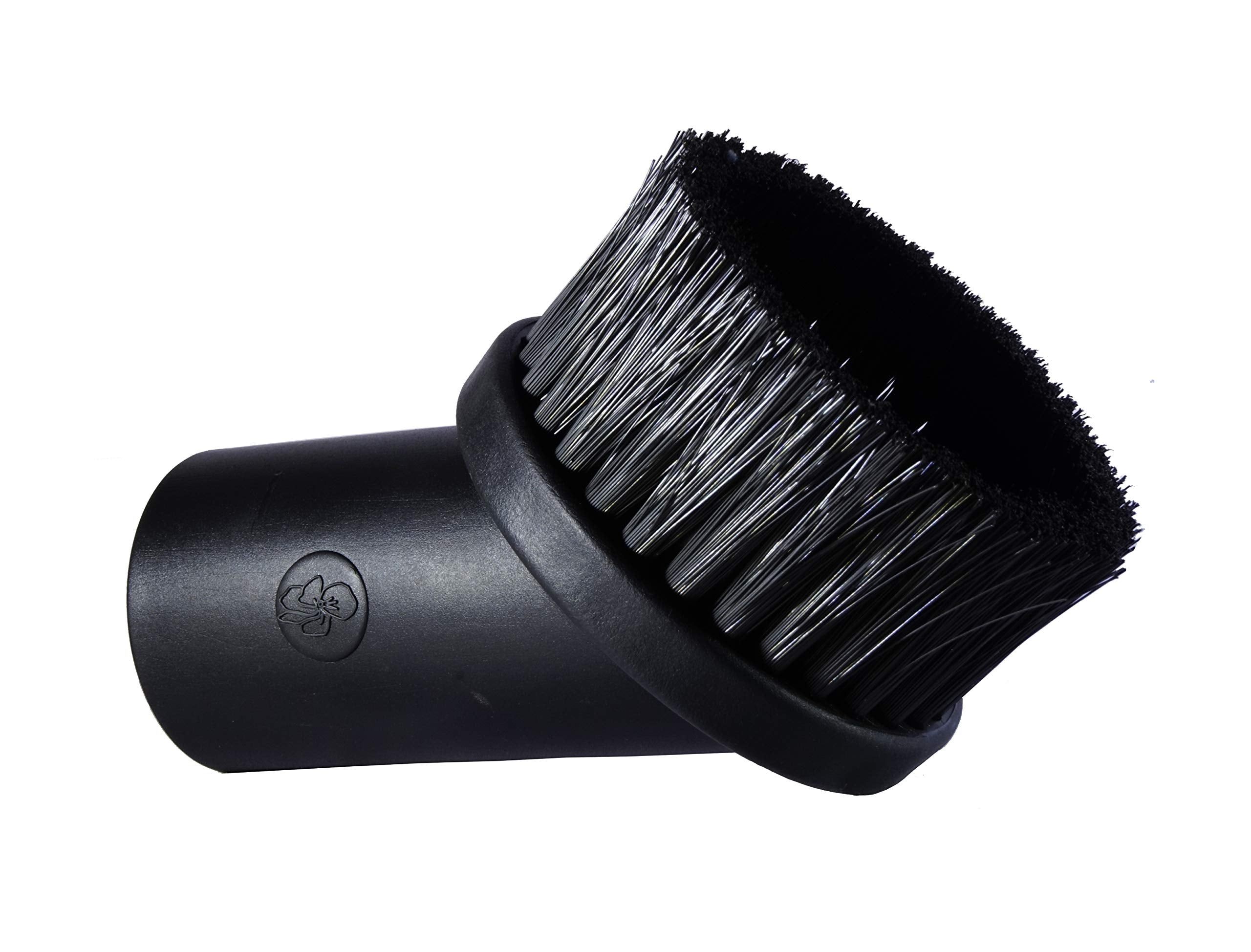 Accessory for Vacuum Cleaner Round Brush and Upholstery Nozzle, Designed and Manufactured in Italy, 35 mm