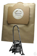 5 Paper Dust Bags Compatible with Bosh Gas 11-21 Made of Double Ply Filter, Tear Resistance. Imported