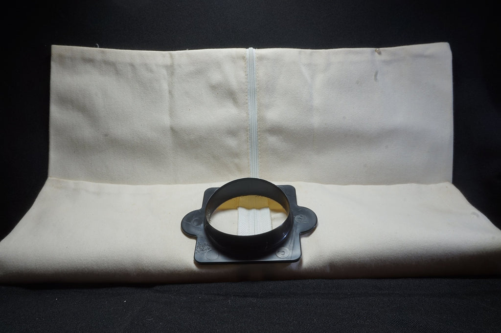 Filter dust bag reusable with push locking