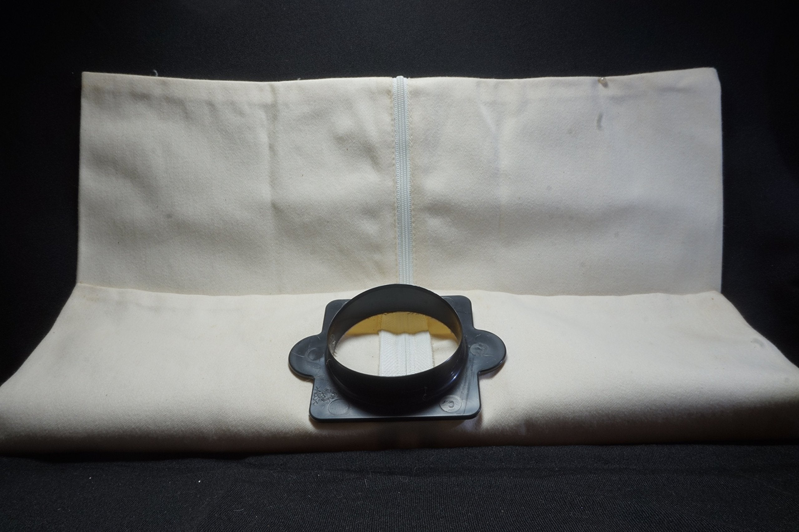 Filter dust bag reusable with push locking