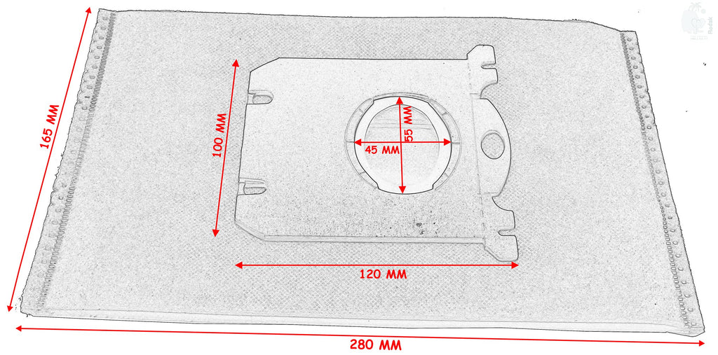 Replacement Filter for Philips PowerGo FC8293